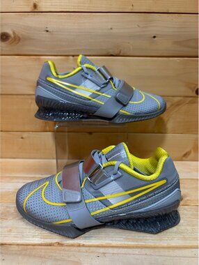 New Nike Romaleos 4 Wolf Grey CD3463-002 Weightlifting Shoes Men 6.5 Women 8